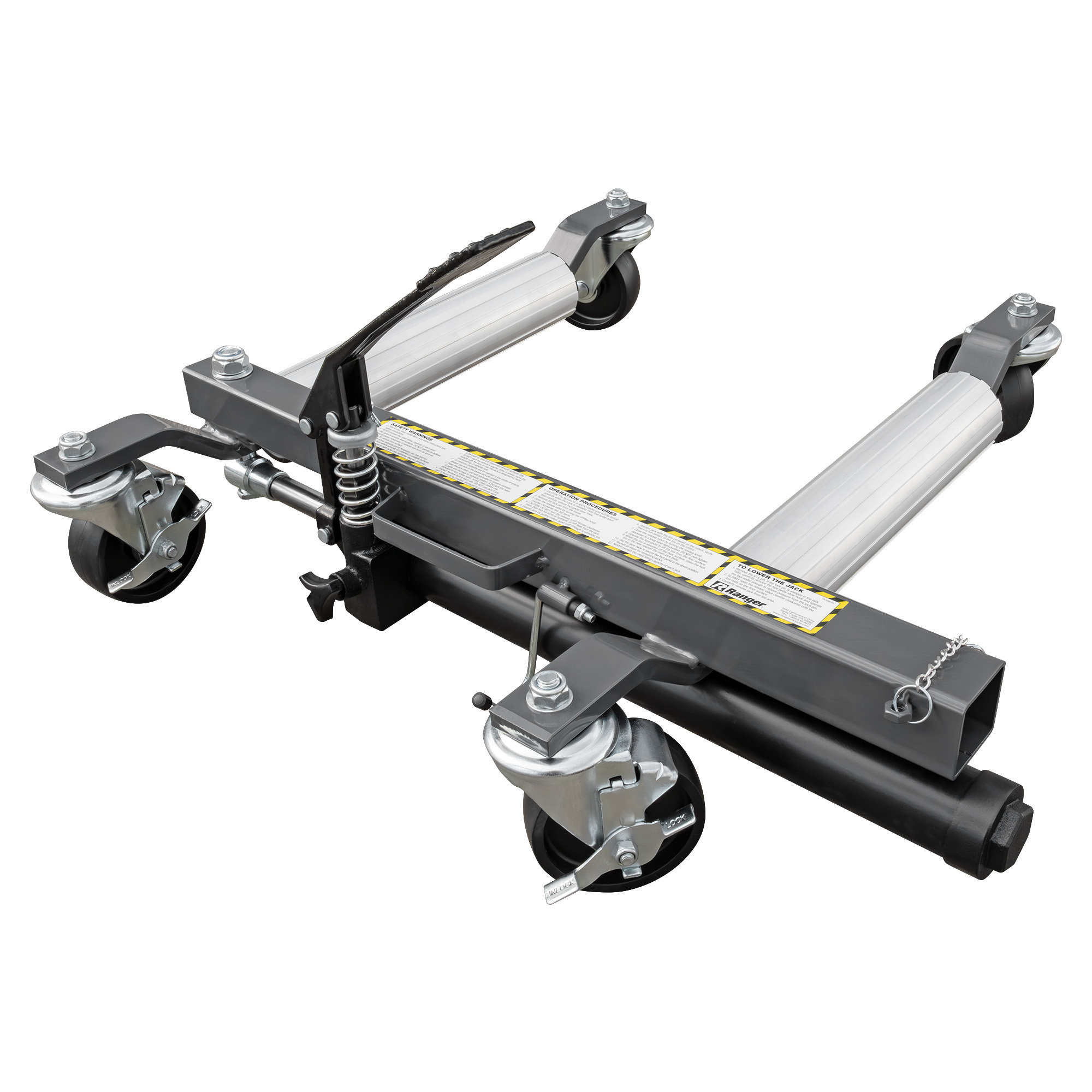 Ranger Products "Go Cart" XL Car Dollies, 1 Pair, 1500-Lb. Total Capacity, Model# RCD-1500EX